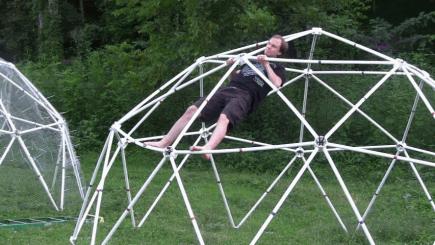 13' Geodesic Chicken Coop Kit for Sale - by Zip Tie Domes